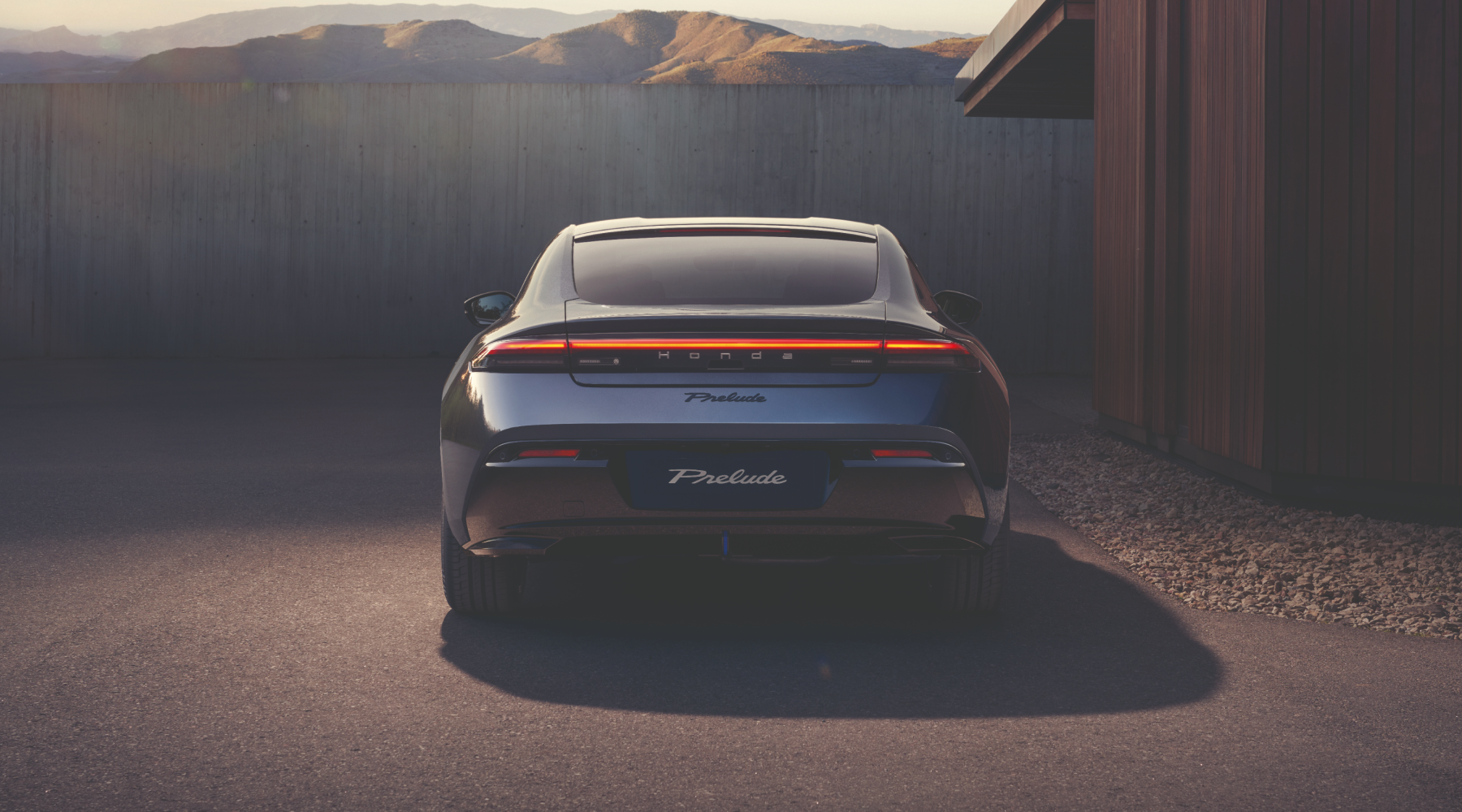 Honda prelude bakifrån